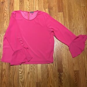 Vince Camuto Pink Bell sleeves blouse